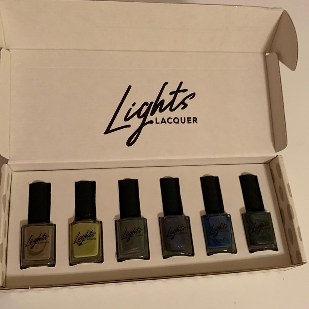 Lights Lacquer Polish and KL Polish. Some colors are retired colors.